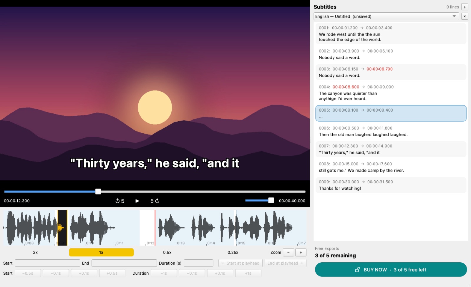 AI Caption & Translate Pro screenshot