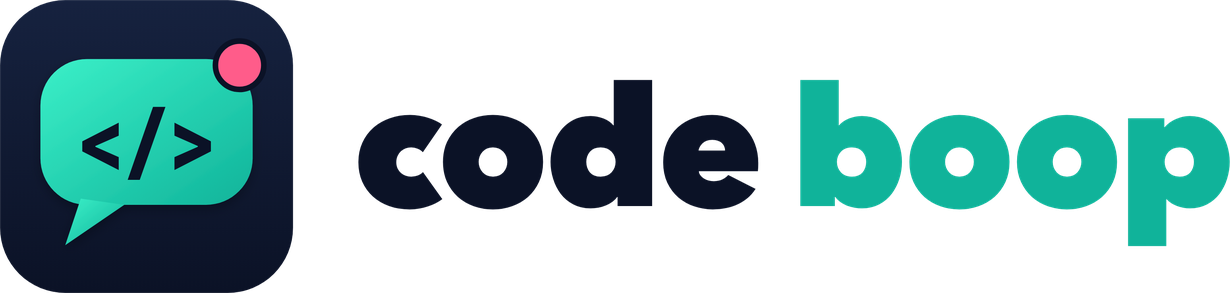 Code Boop — start page